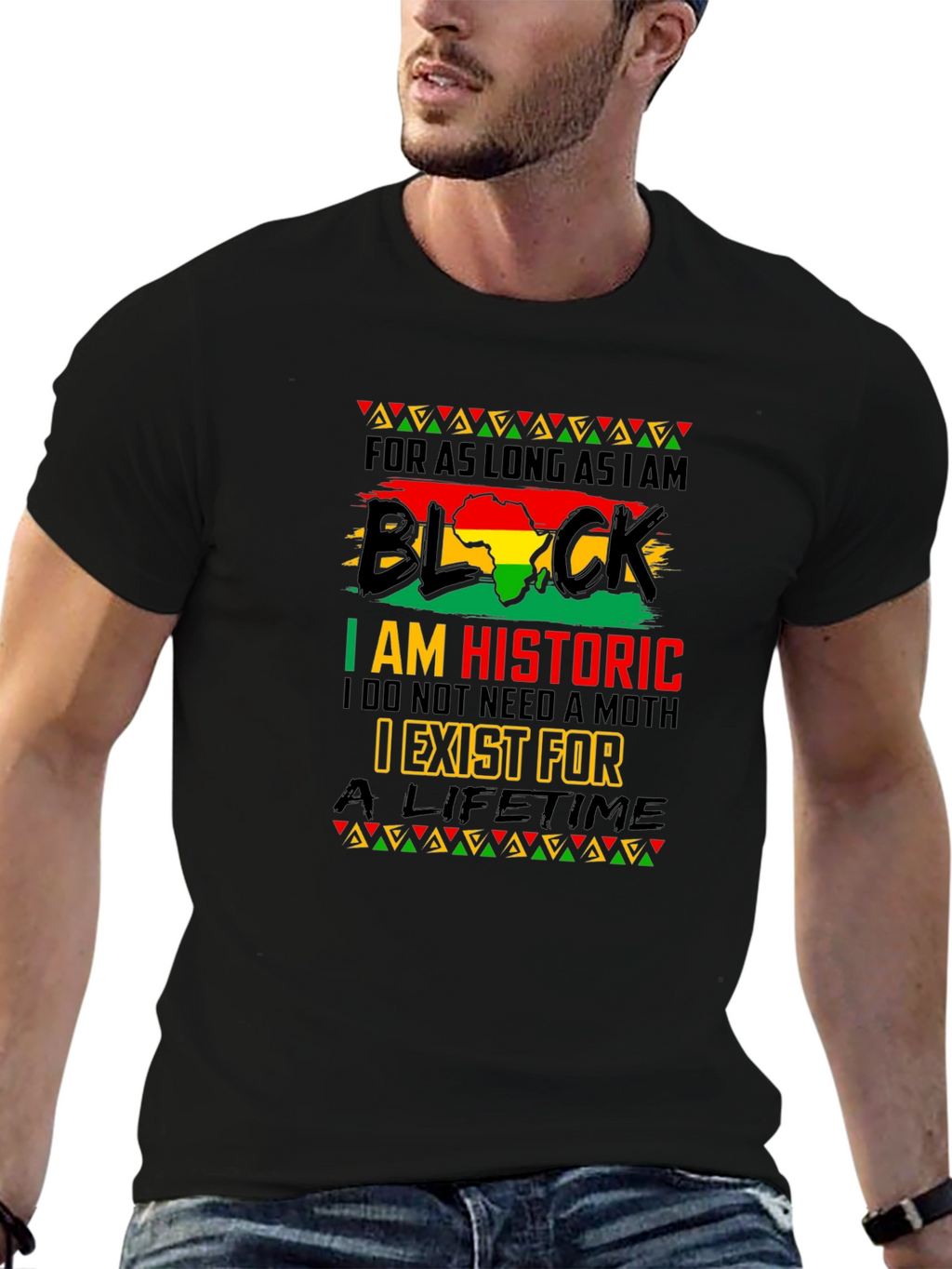 Black History T-Shirt - I am Historic