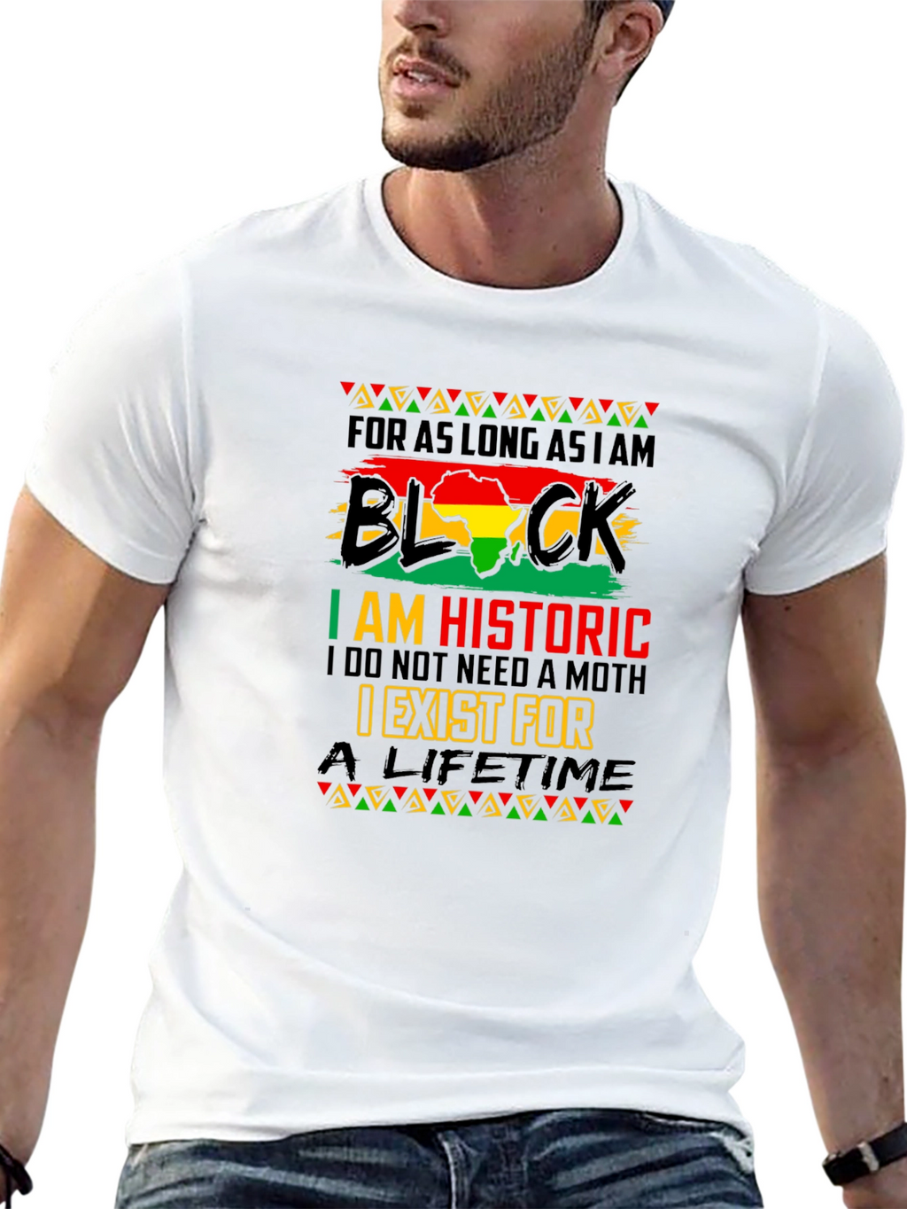 Black History T-Shirt - I am Historic