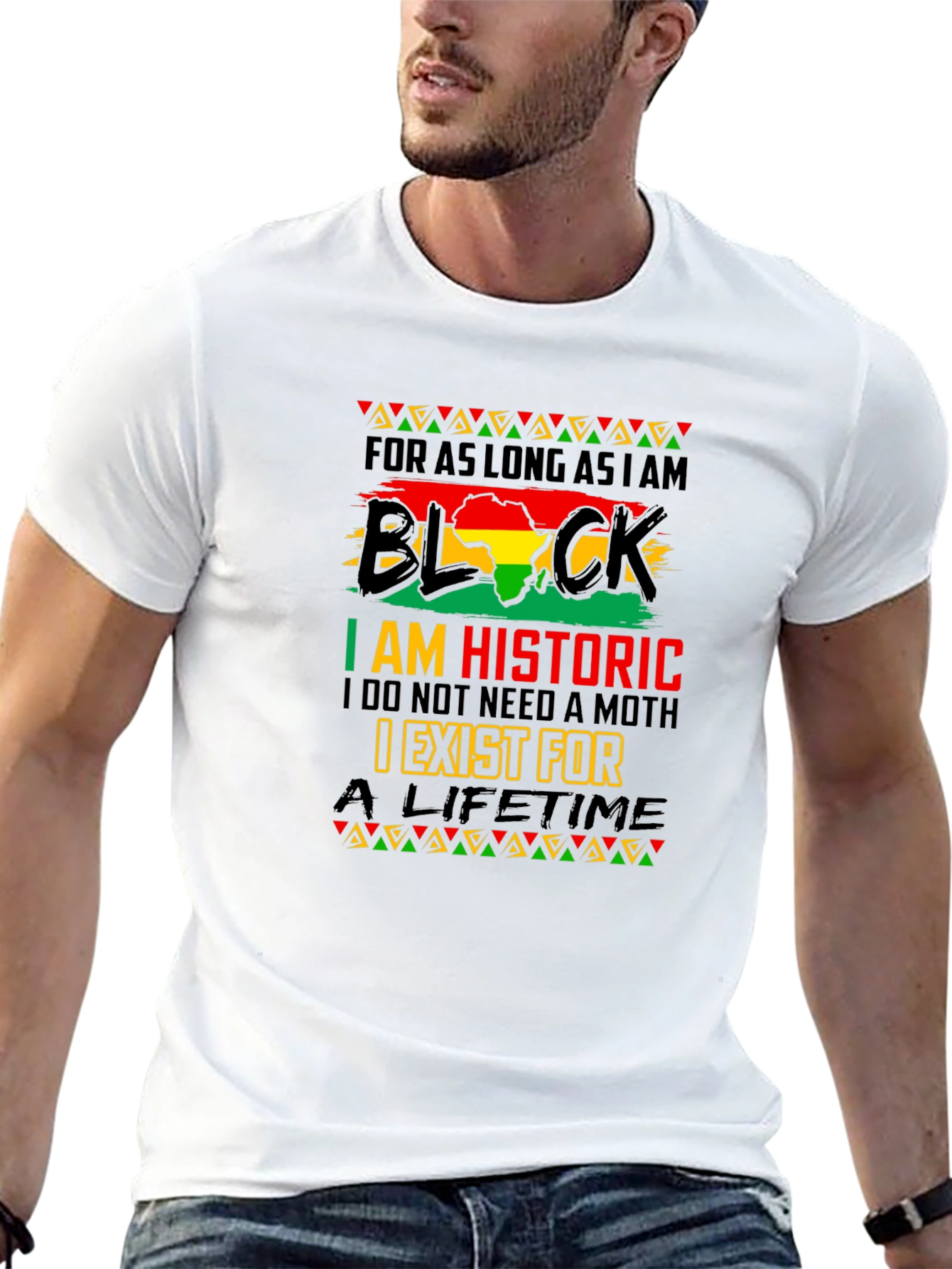 Black History T-Shirt - I am Historic
