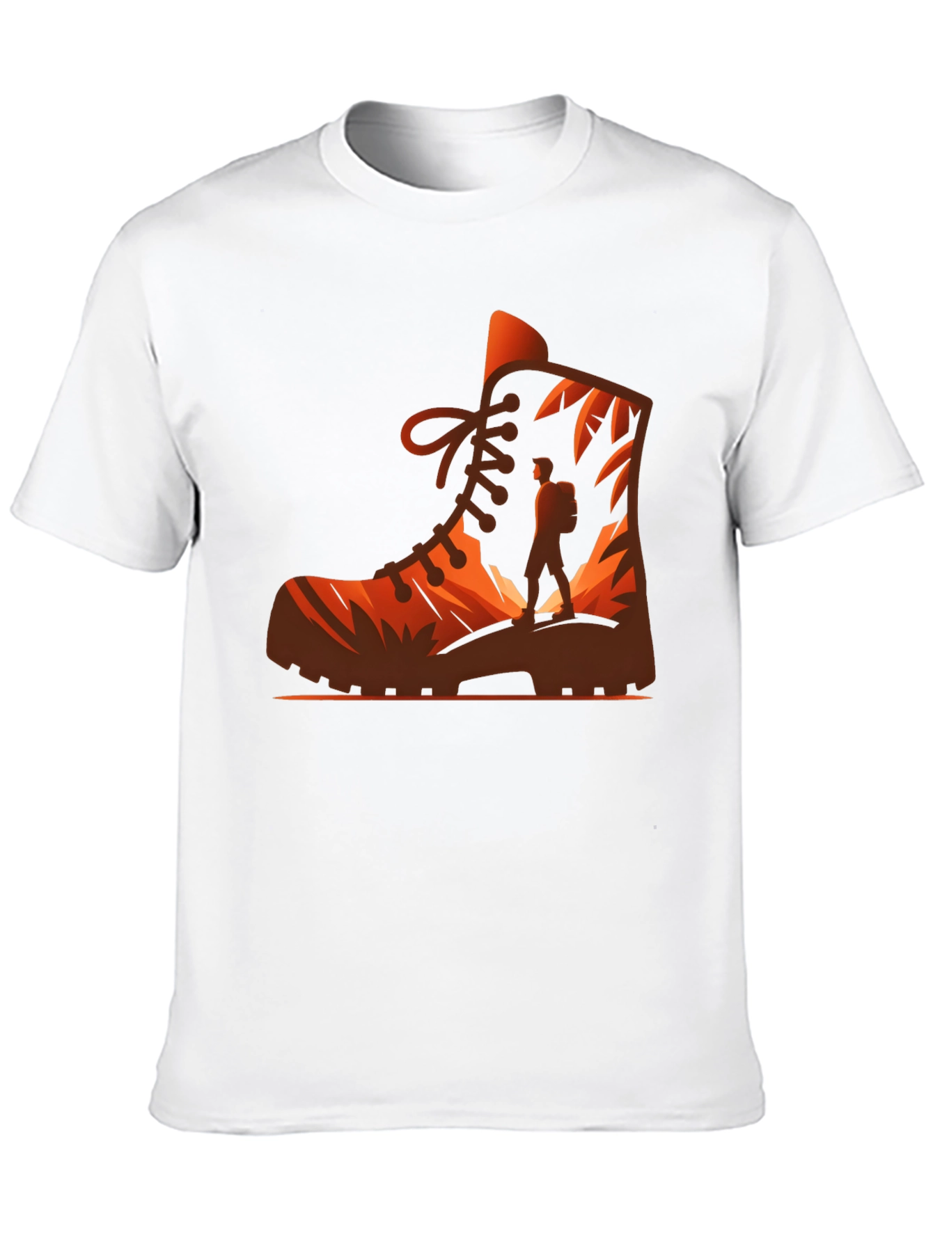 Hiking Boot Graphic Tee - Adventure Awaits!