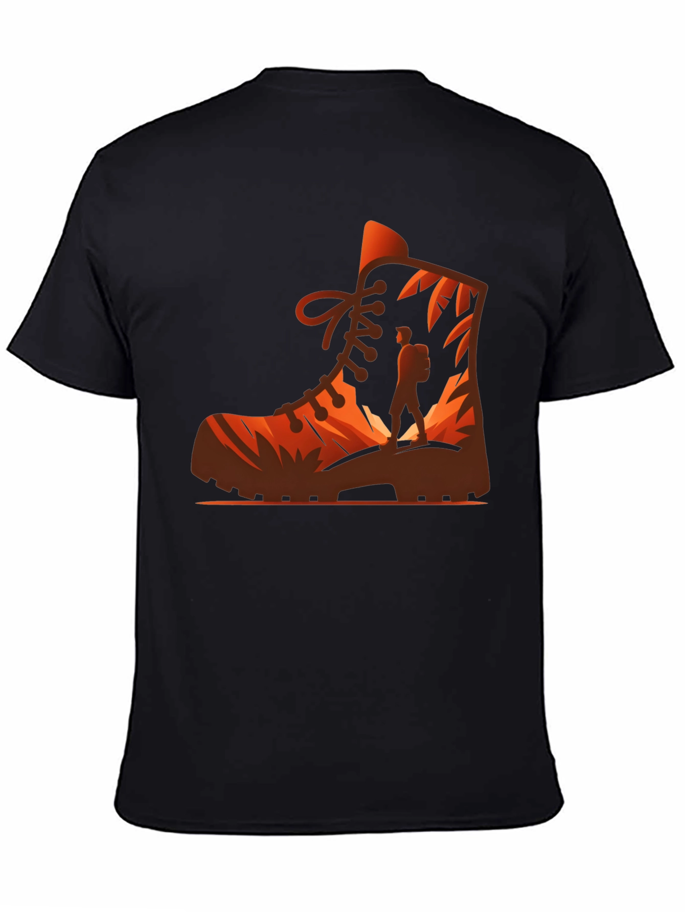 Hiking Boot Graphic Tee - Adventure Awaits!
