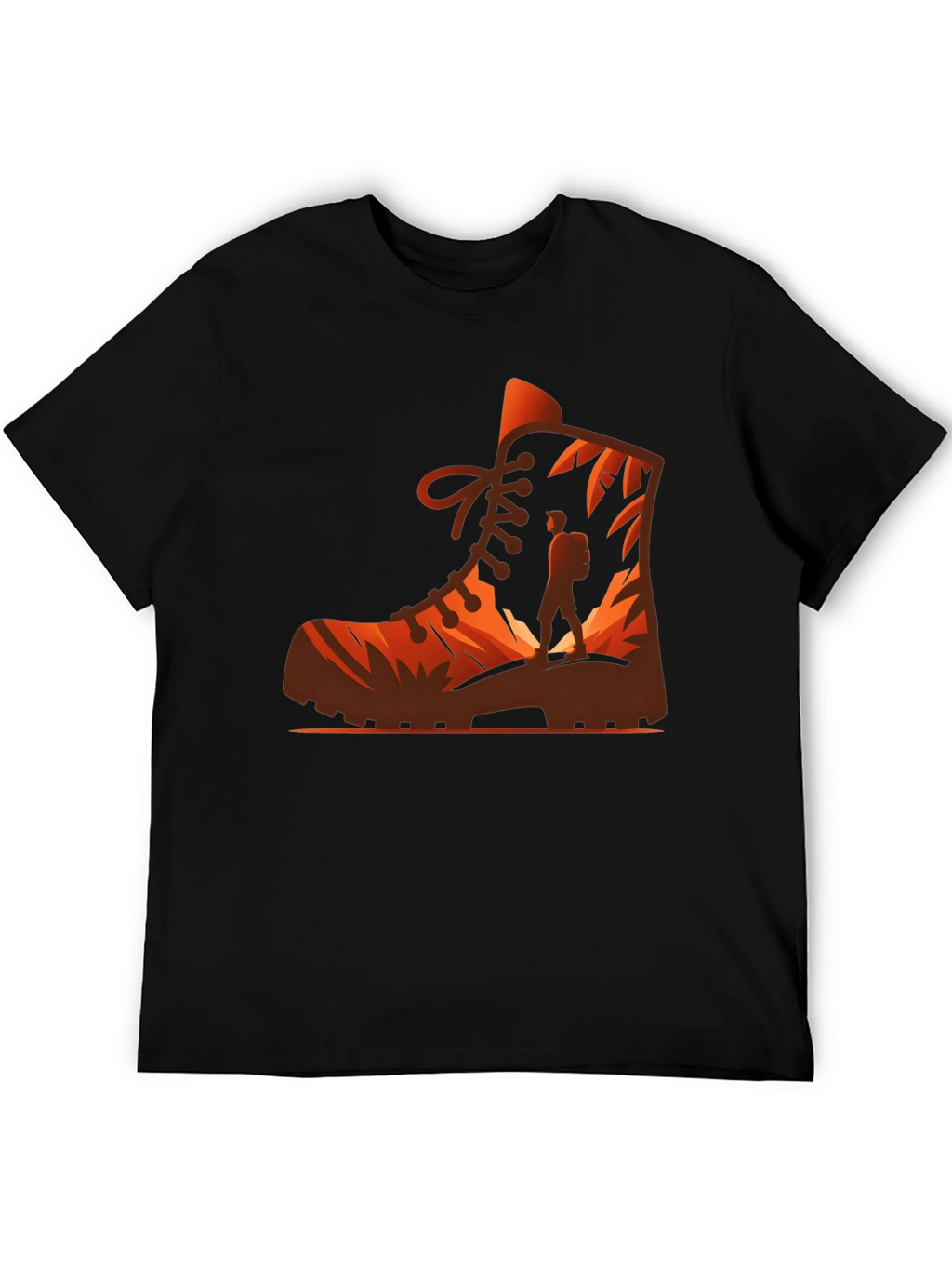 Hiking Boot Graphic Tee - Adventure Awaits!