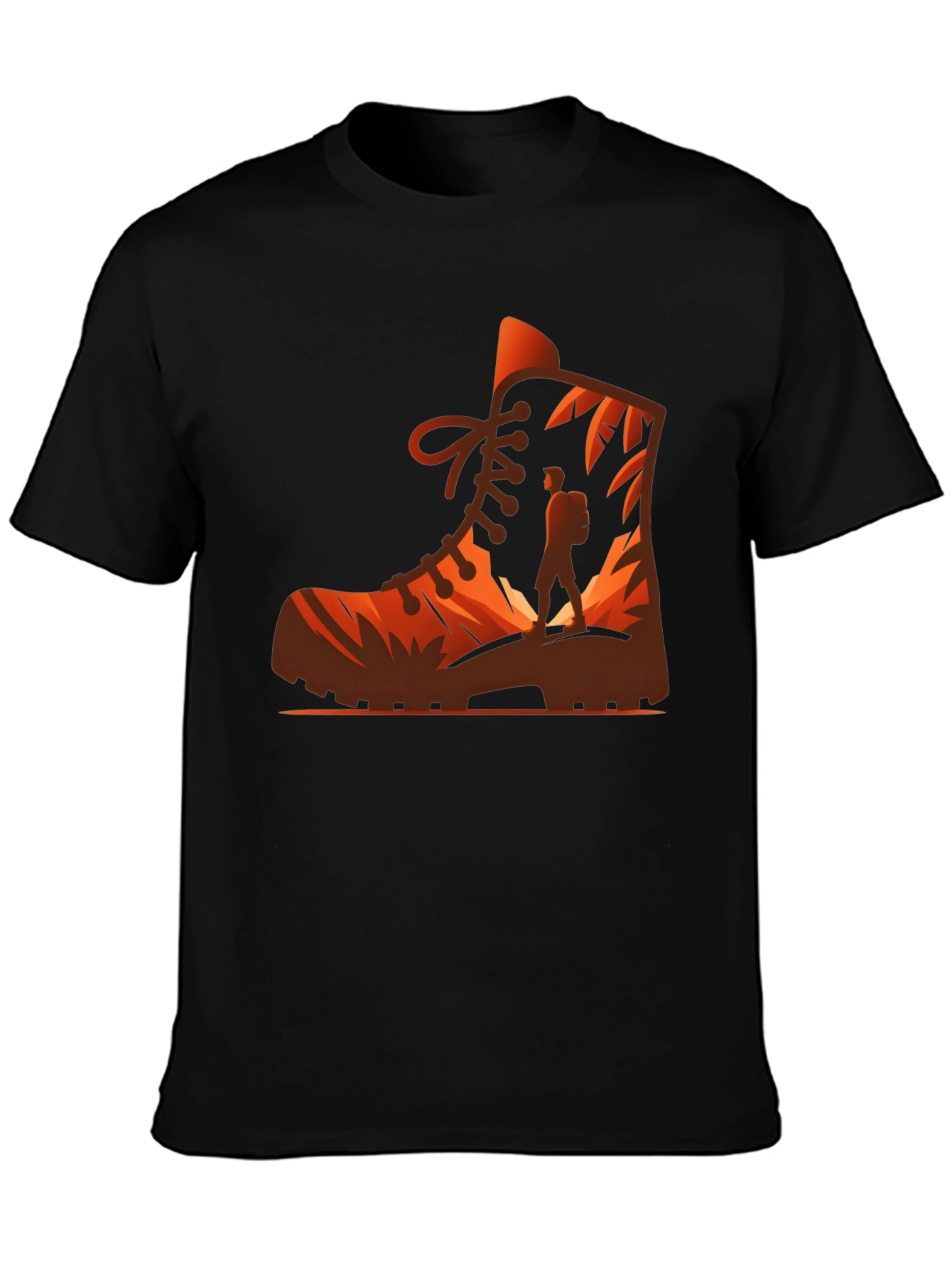 Hiking Boot Graphic Tee - Adventure Awaits!