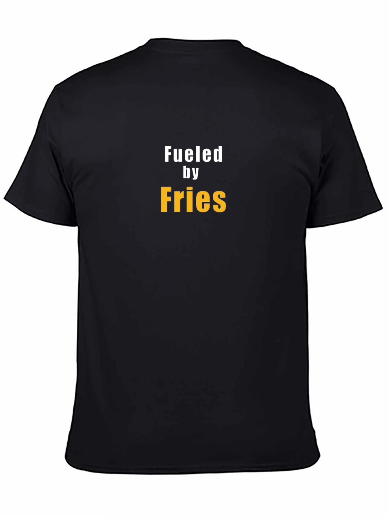 Fueled by Fries Graphic T-Shirt - Black