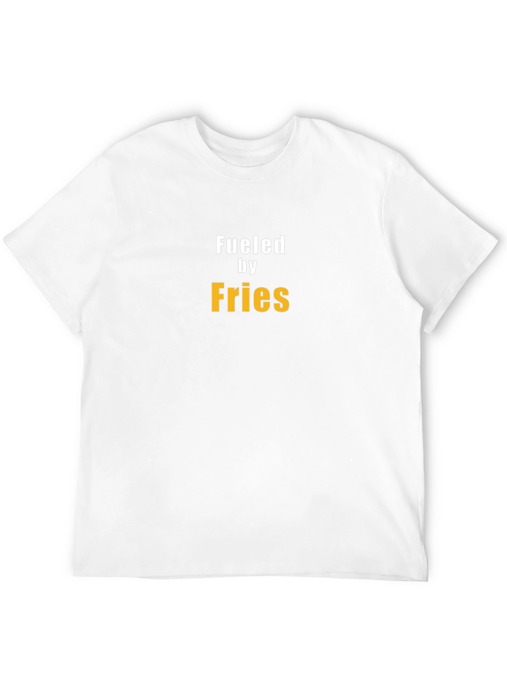 Fueled by Fries Graphic T-Shirt - Black