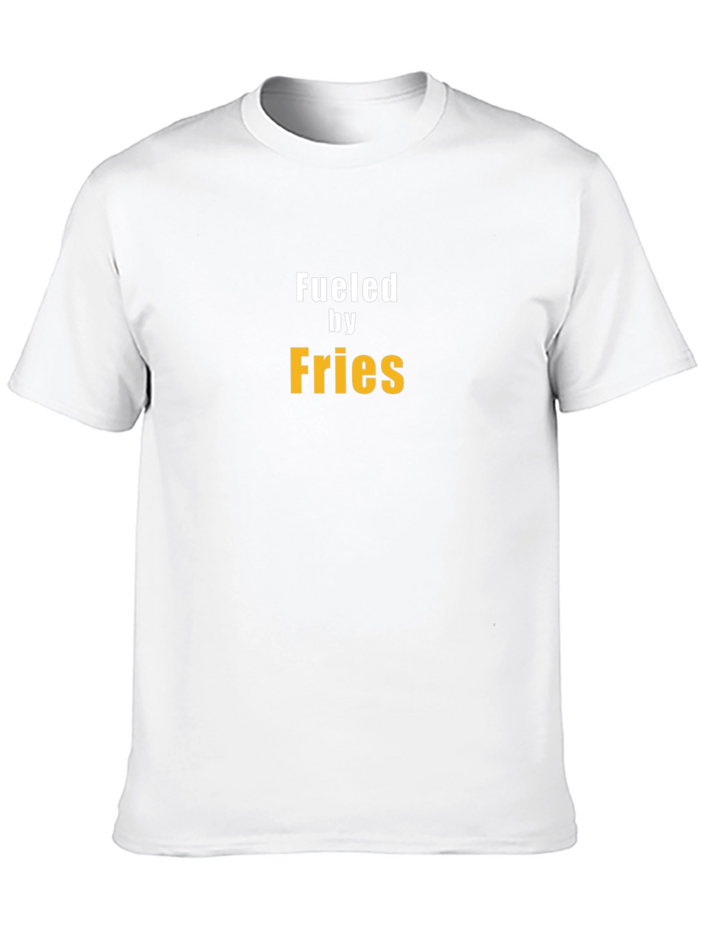 Fueled by Fries Graphic T-Shirt - Black