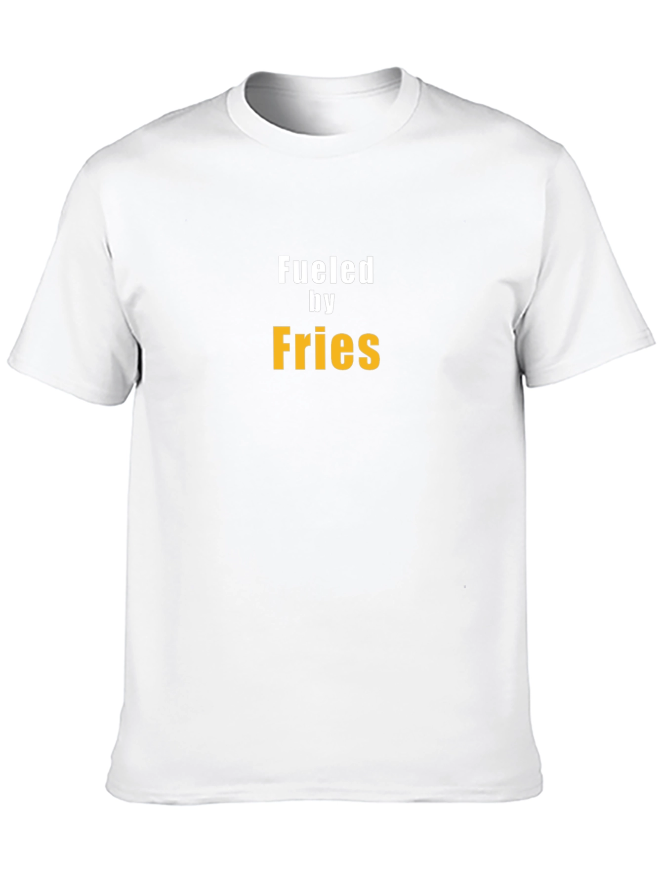 Fueled by Fries Graphic T-Shirt - Black