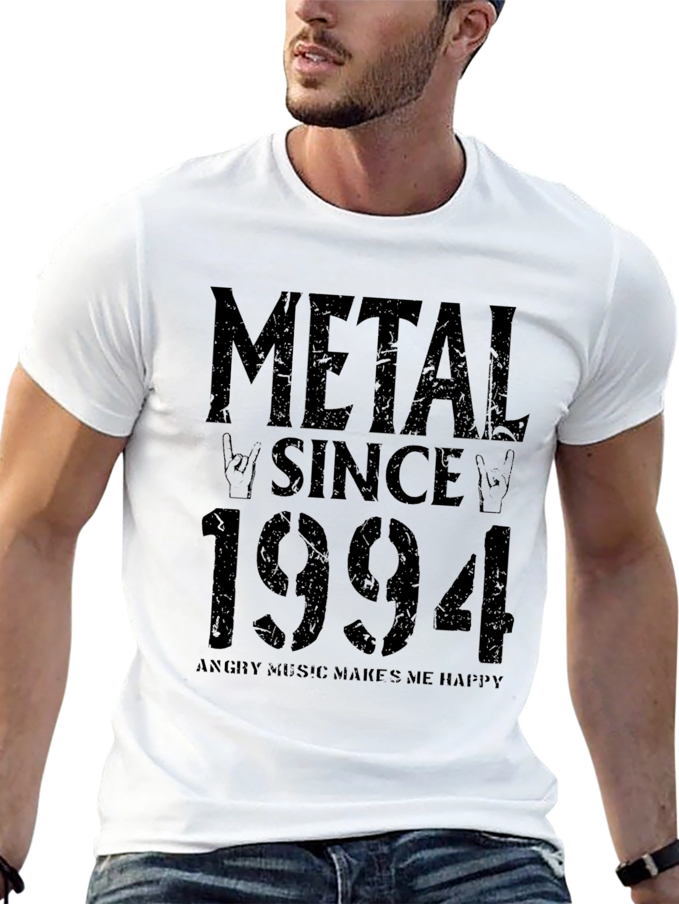 Metal Since 1994 Graphic T-Shirt - Black