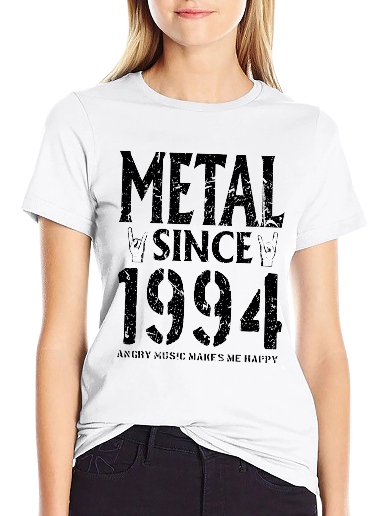 Metal Since 1994 Graphic T-Shirt - Black