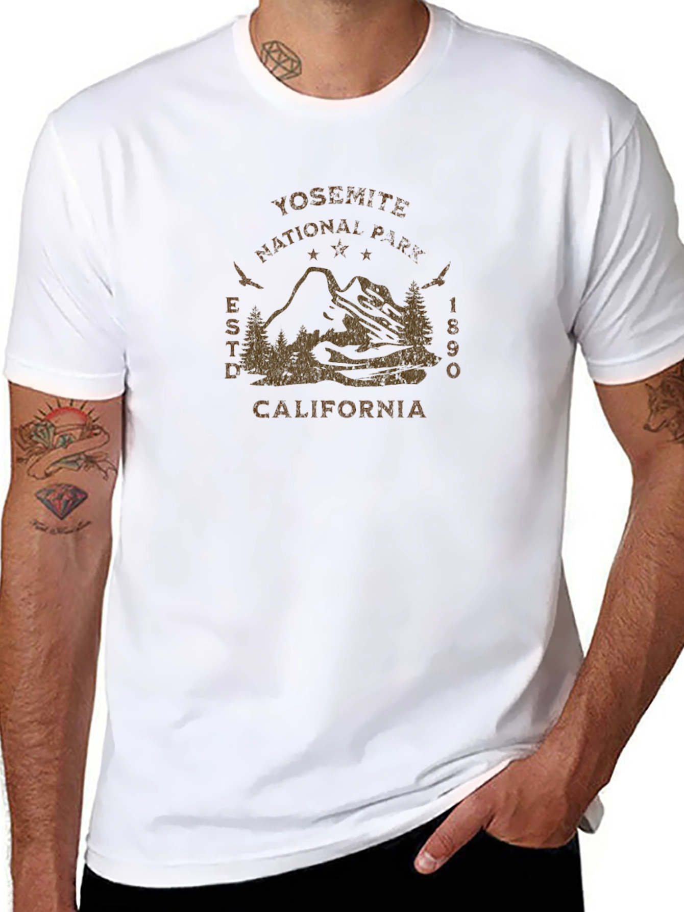 Yosemite National Park Graphic Tee