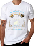 Crazy Aid Worker T-Shirt - Black Cotton Tee