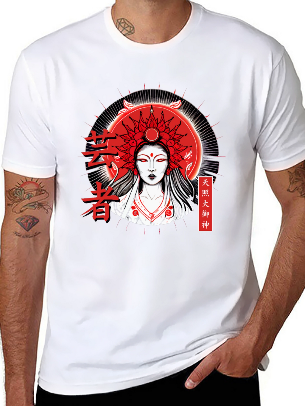 Amaterasu Goddess T-Shirt - Japanese Sun God