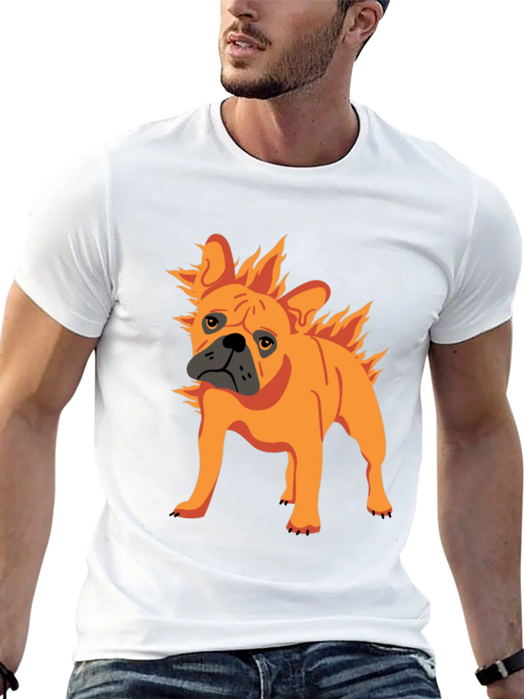 French Bulldog T-Shirt - Black