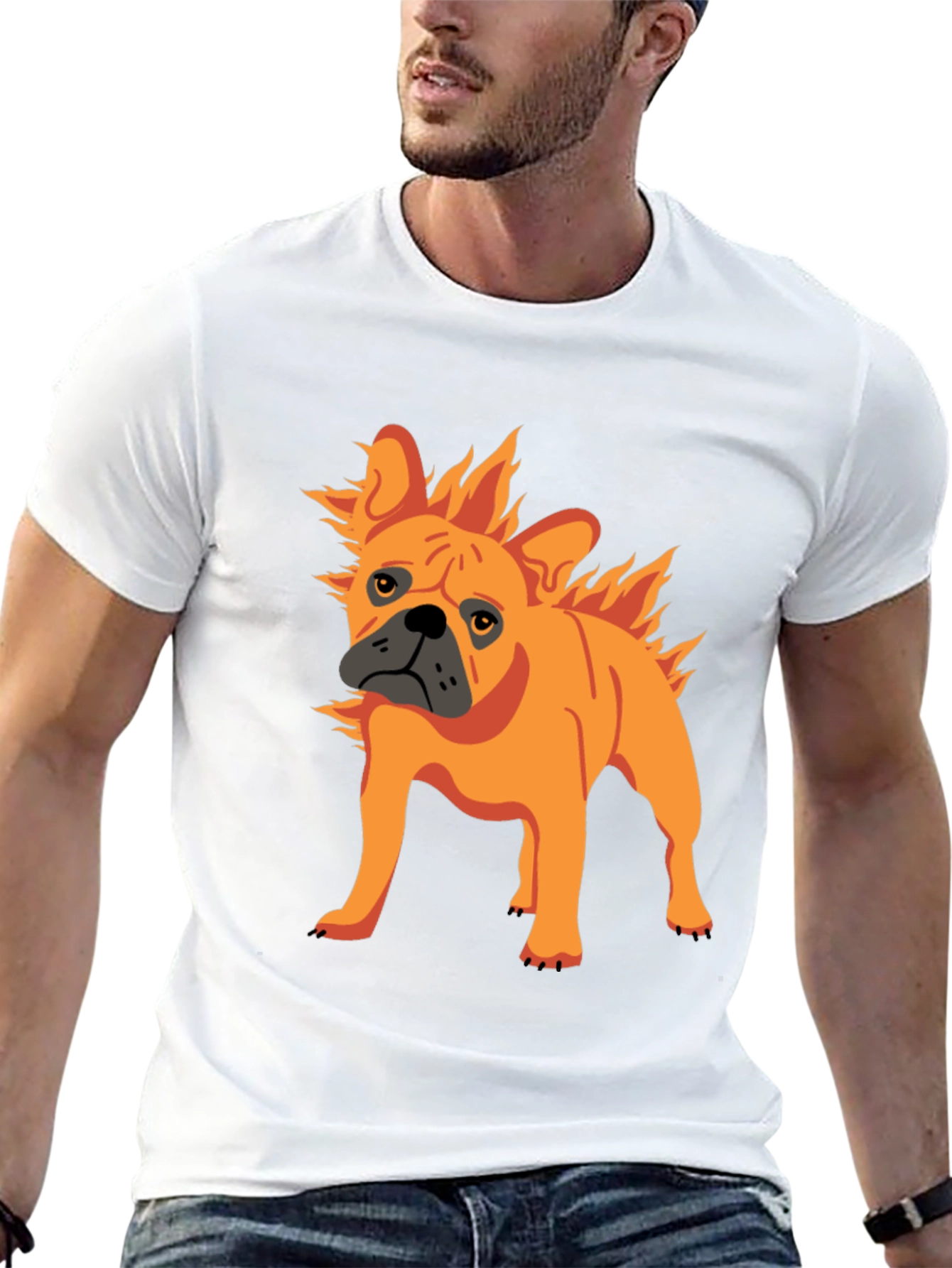 French Bulldog T-Shirt - Black