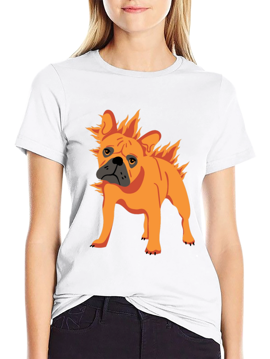 French Bulldog T-Shirt - Black