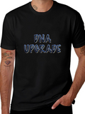 DNA Upgrade T-Shirt - Black Novelty Tee