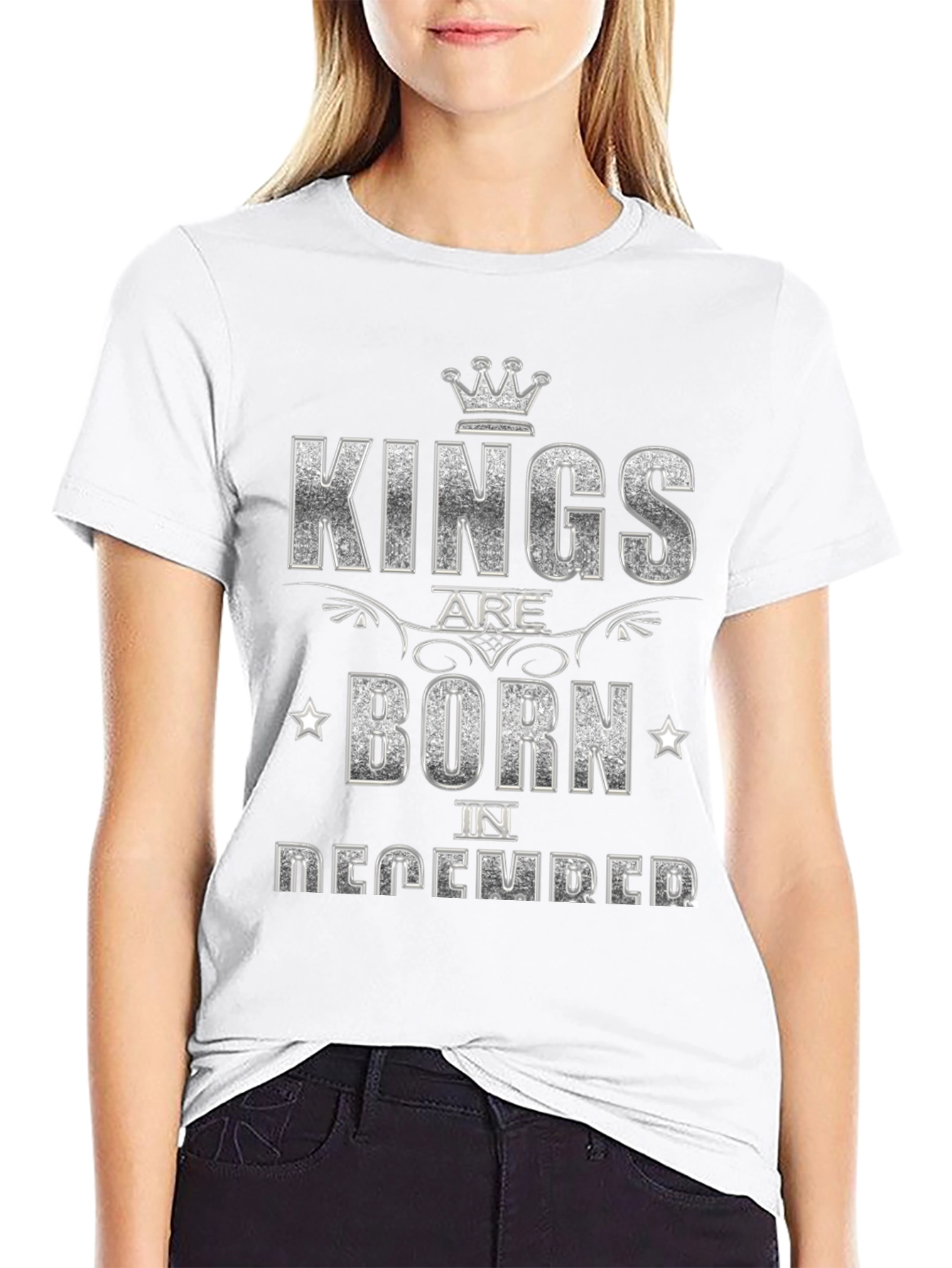 Kings Are Born in December Graphic Tee