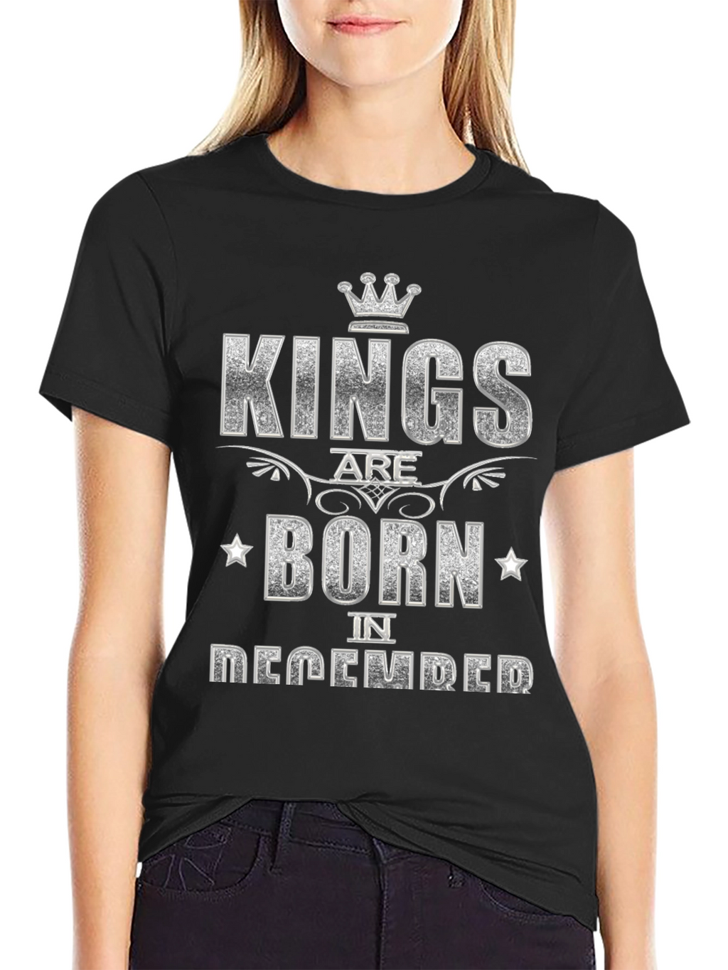 Kings Are Born in December Graphic Tee