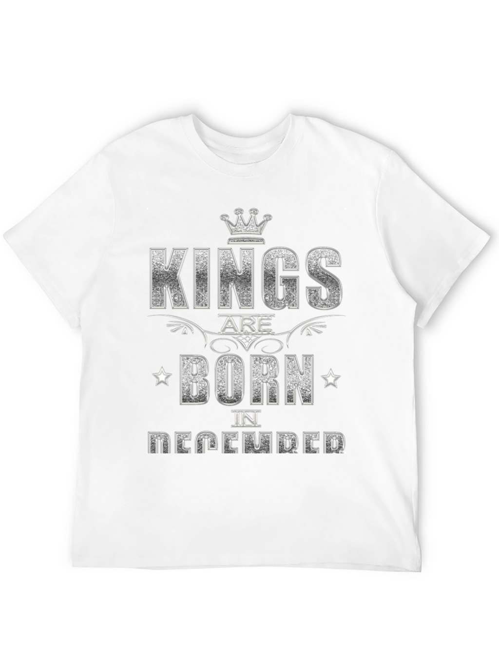 Kings Are Born in December Graphic Tee