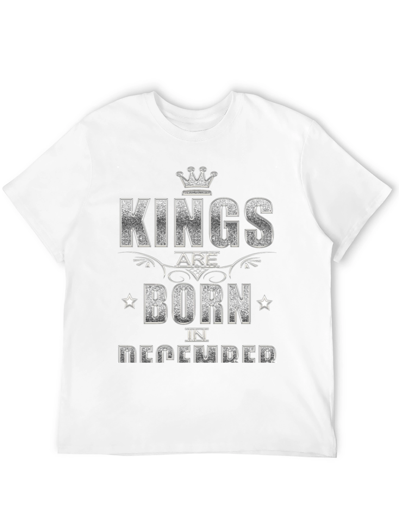 Kings Are Born in December Graphic Tee