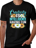 Creativity Intelligence Fun Graphic Tee