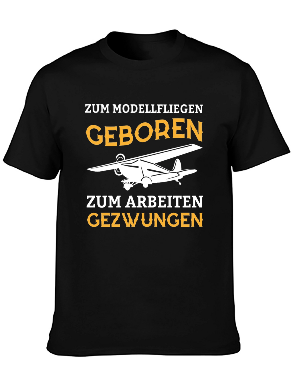 Model Airplane T-Shirt - Born to Fly