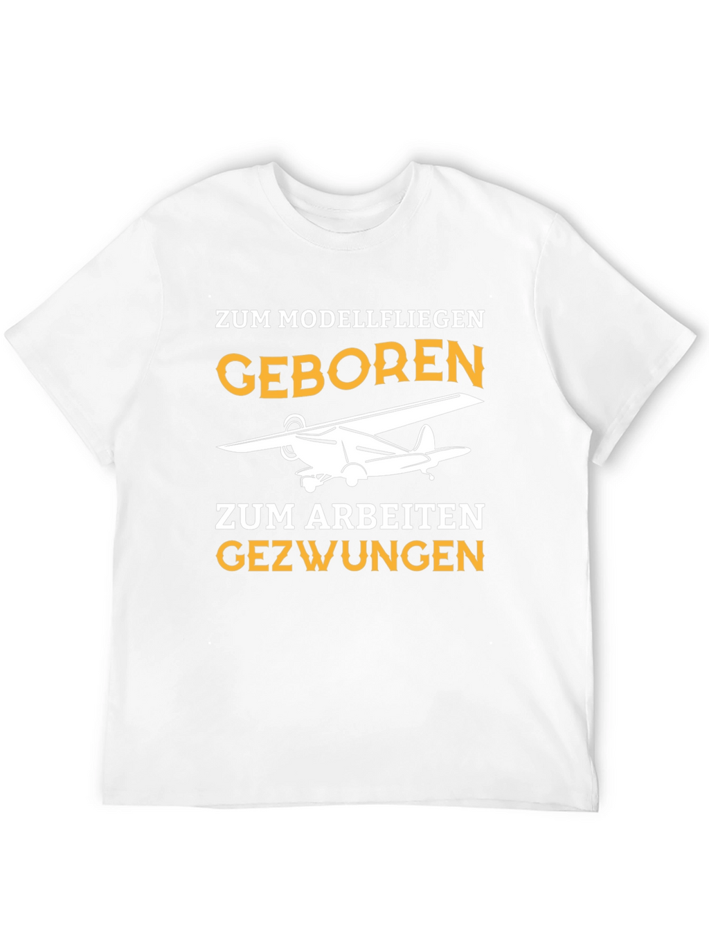 Model Airplane T-Shirt - Born to Fly