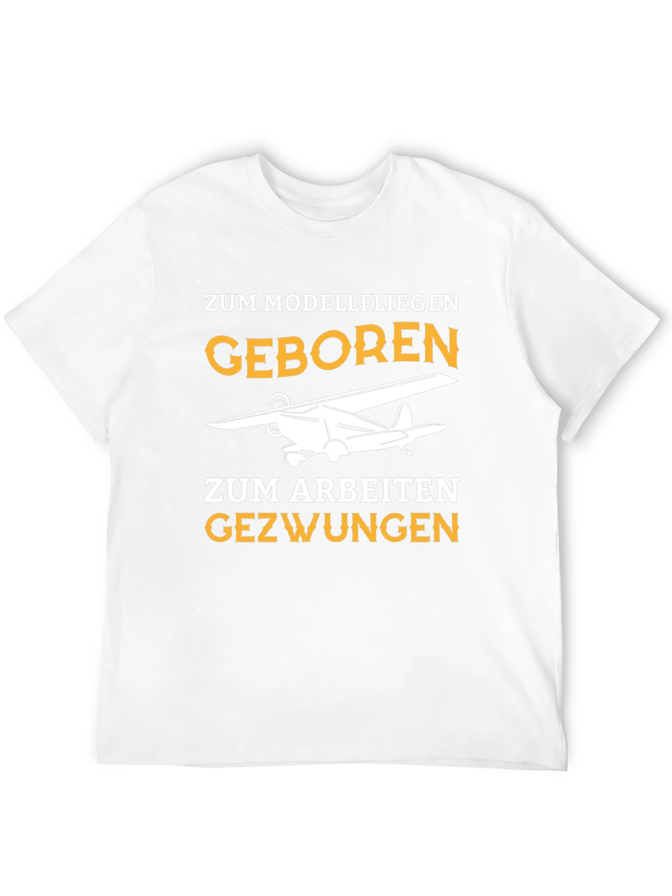 Model Airplane T-Shirt - Born to Fly
