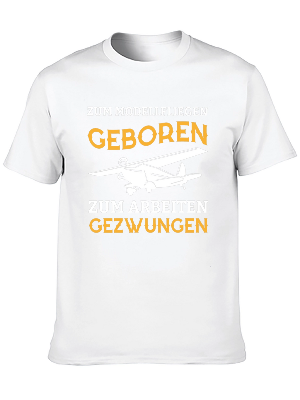 Model Airplane T-Shirt - Born to Fly