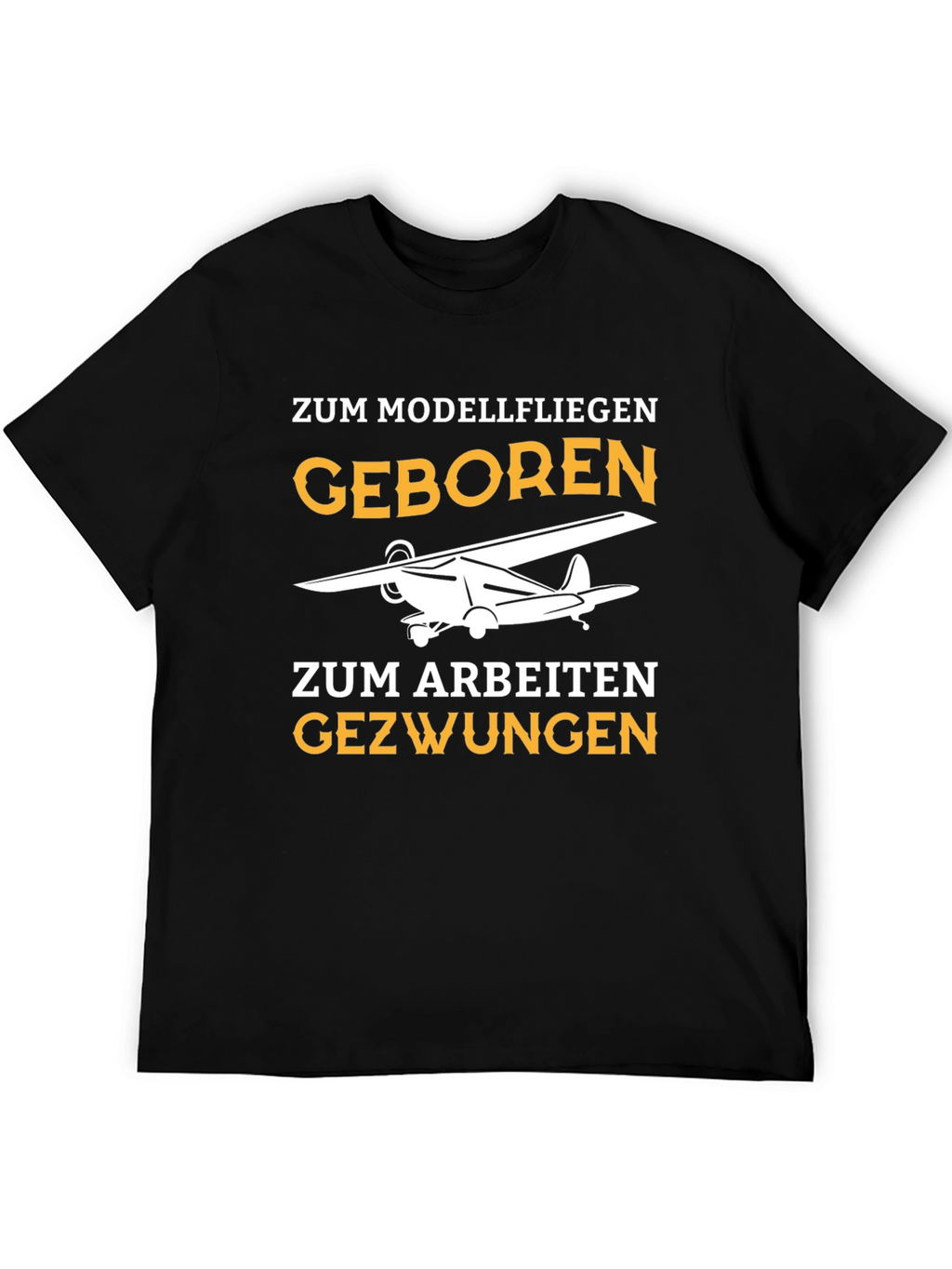 Model Airplane T-Shirt - Born to Fly