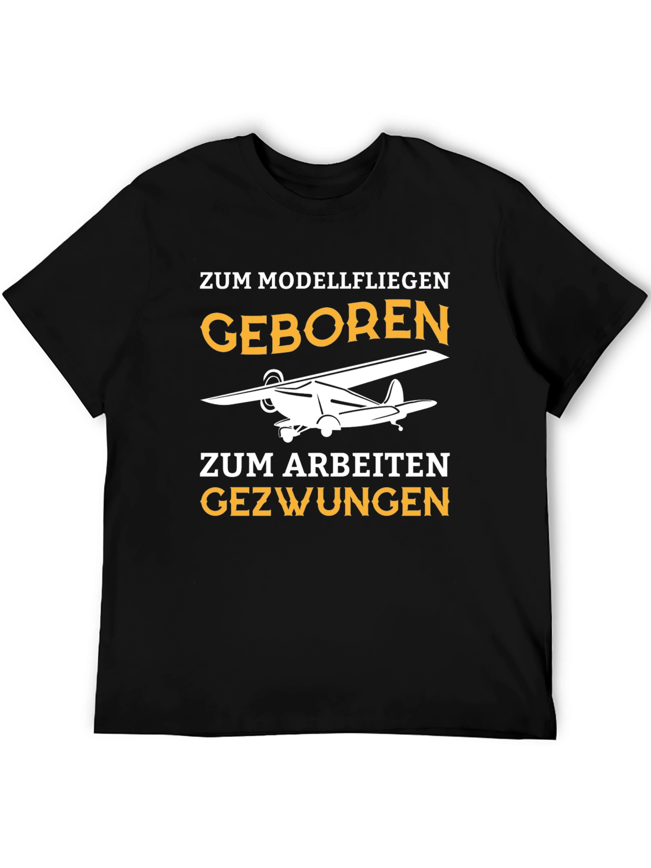 Model Airplane T-Shirt - Born to Fly