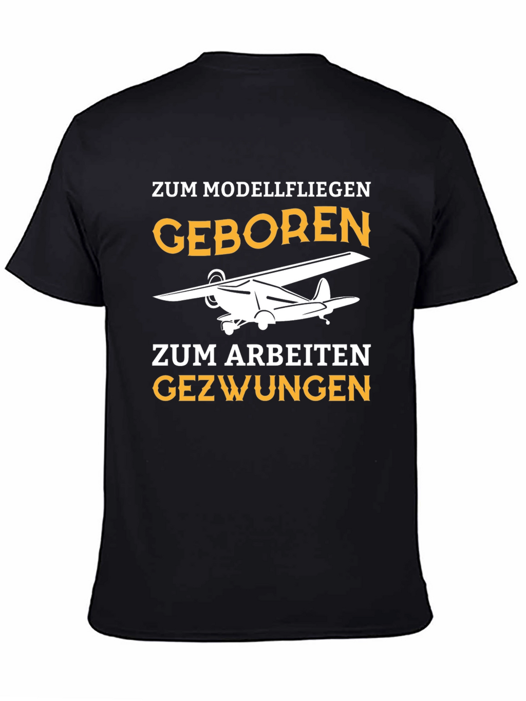 Model Airplane T-Shirt - Born to Fly