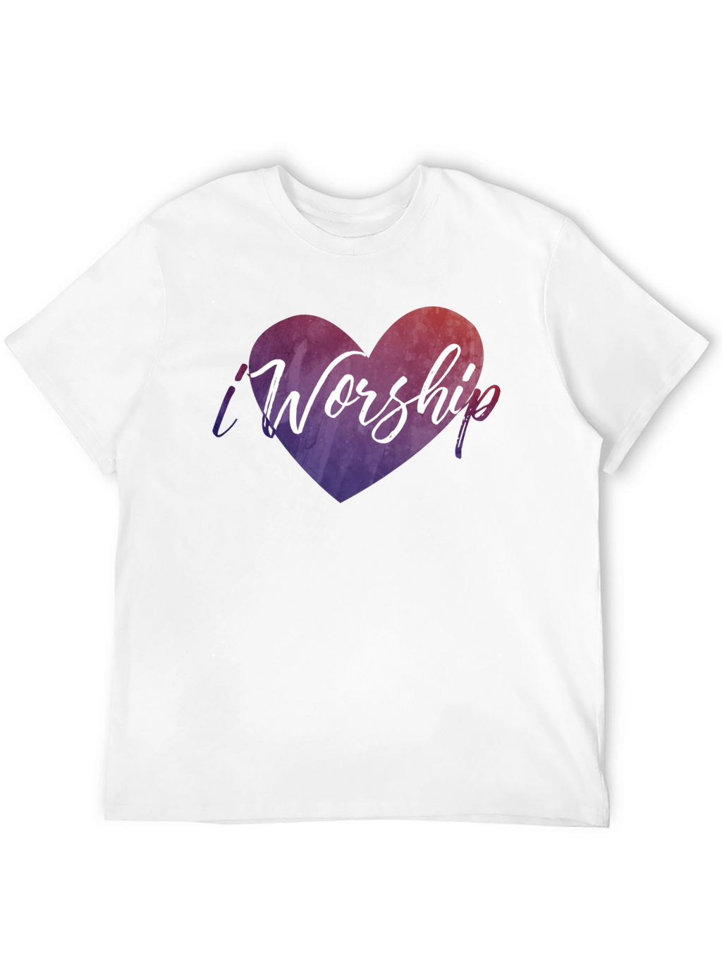 I Worship Heart Graphic T-Shirt
