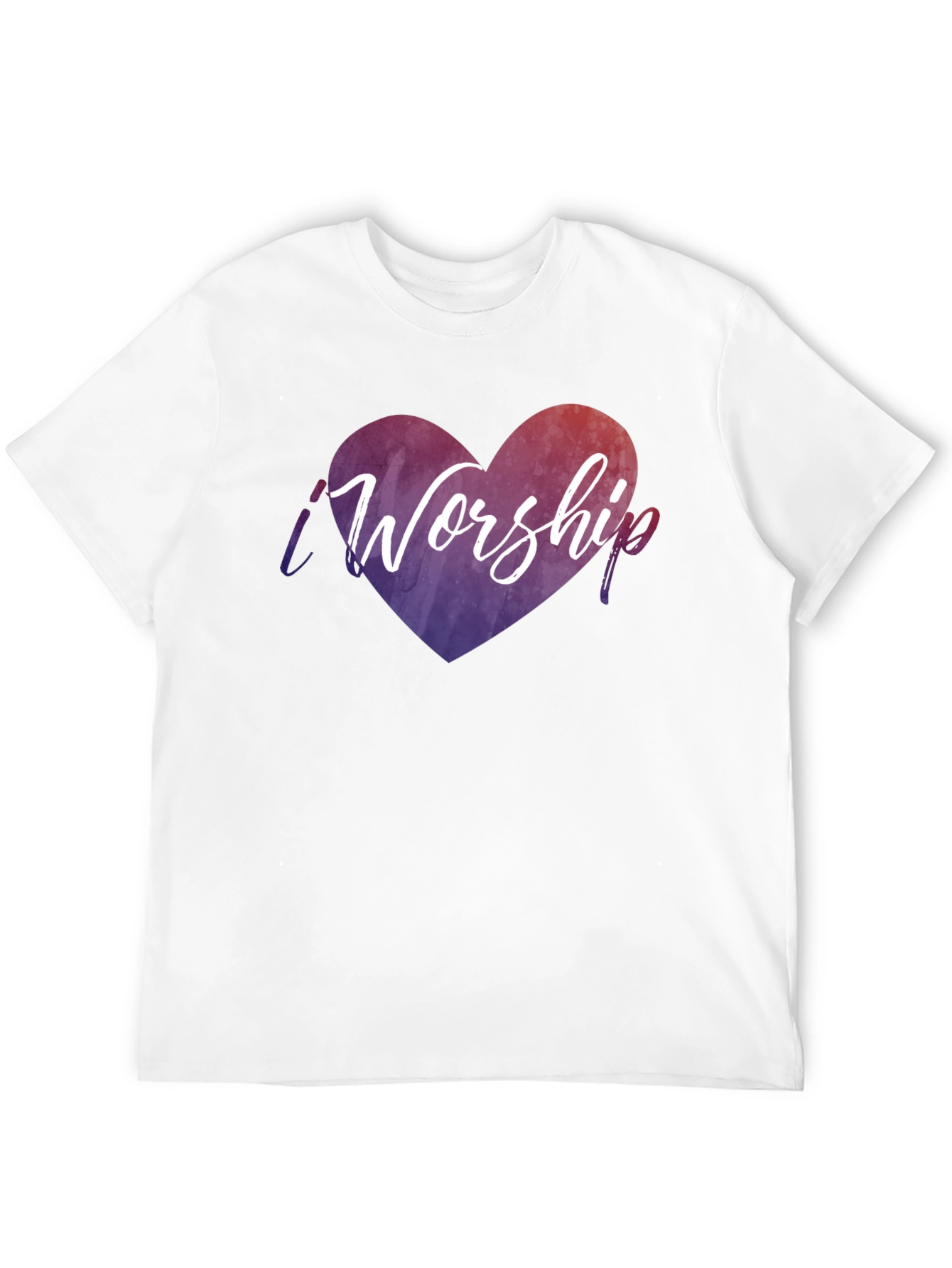 I Worship Heart Graphic T-Shirt