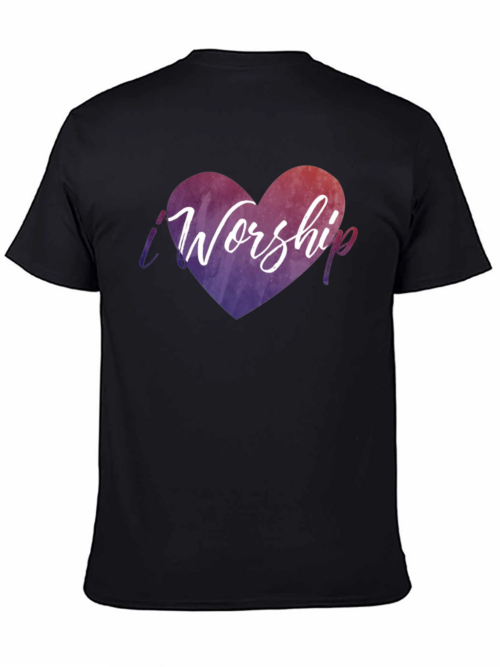 I Worship Heart Graphic T-Shirt