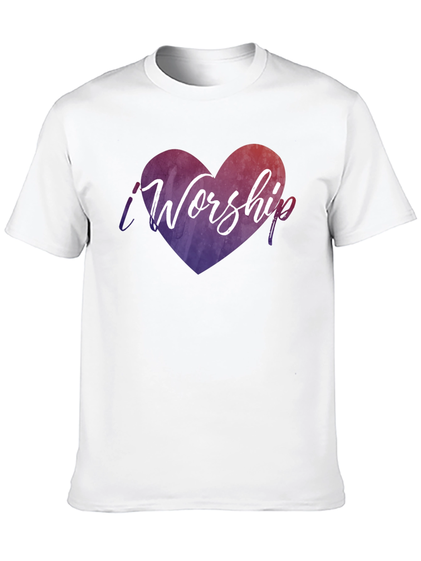 I Worship Heart Graphic T-Shirt