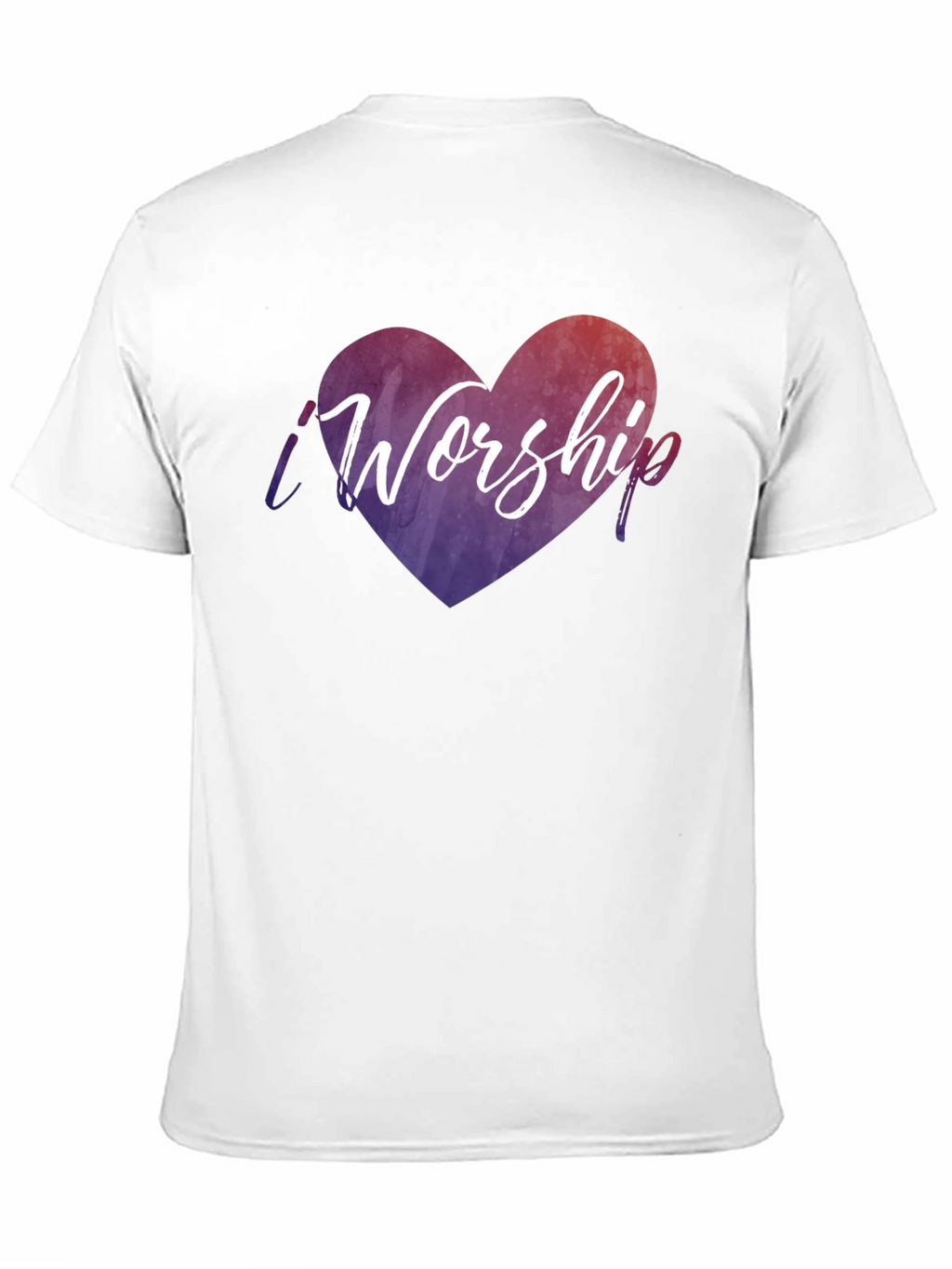 I Worship Heart Graphic T-Shirt