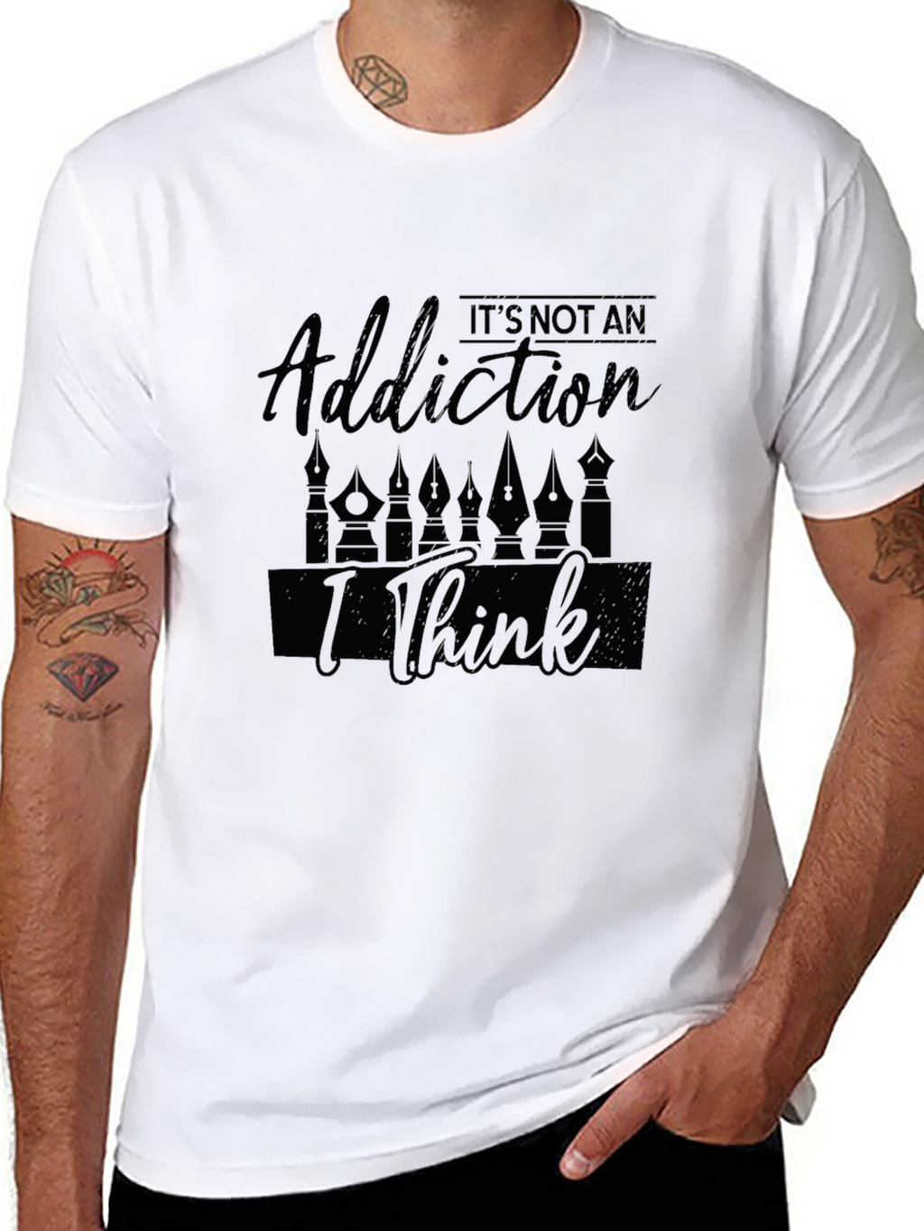 Addiction? Artist T-Shirt - Black