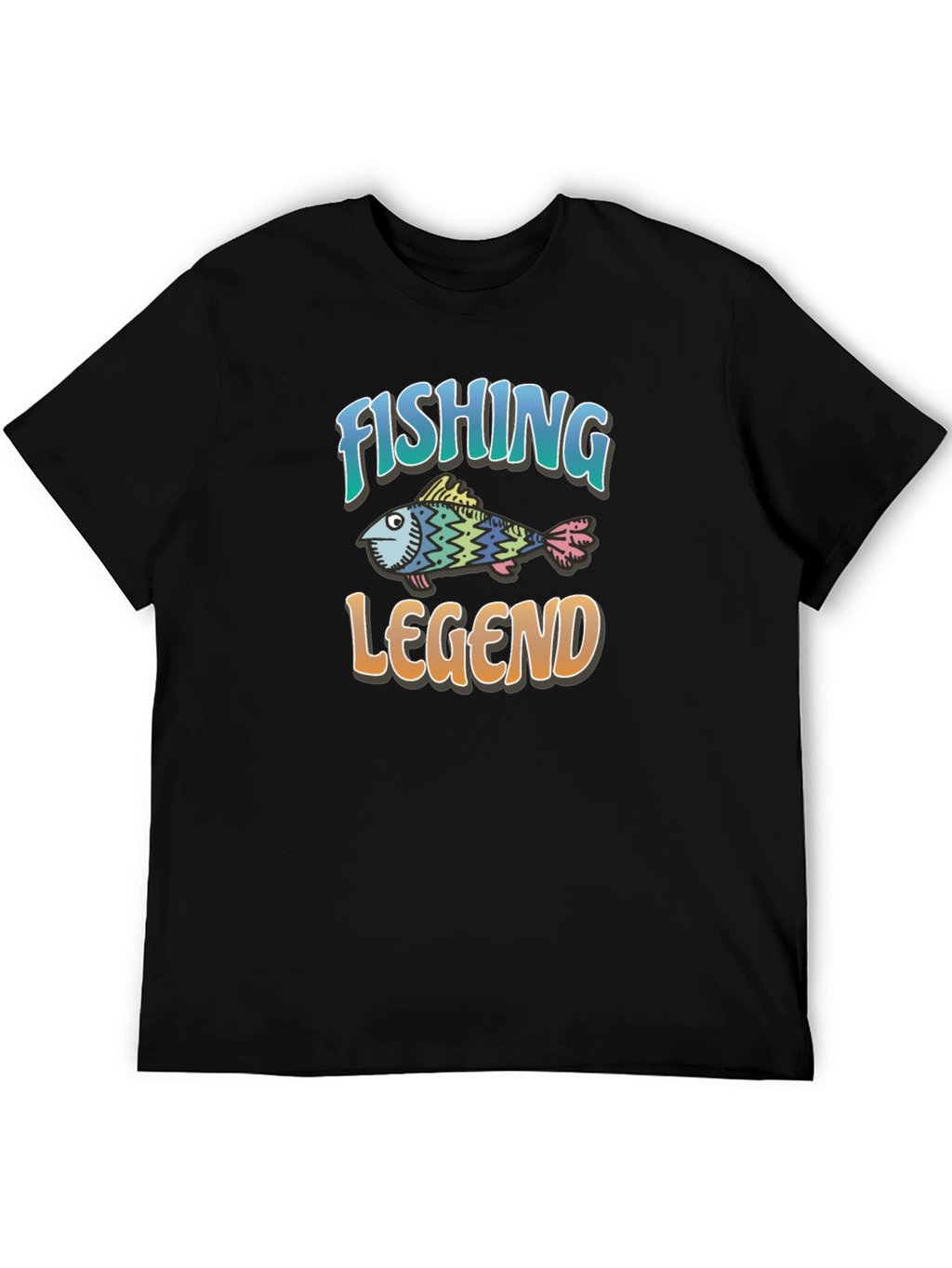 Fishing Legend Graphic T-Shirt