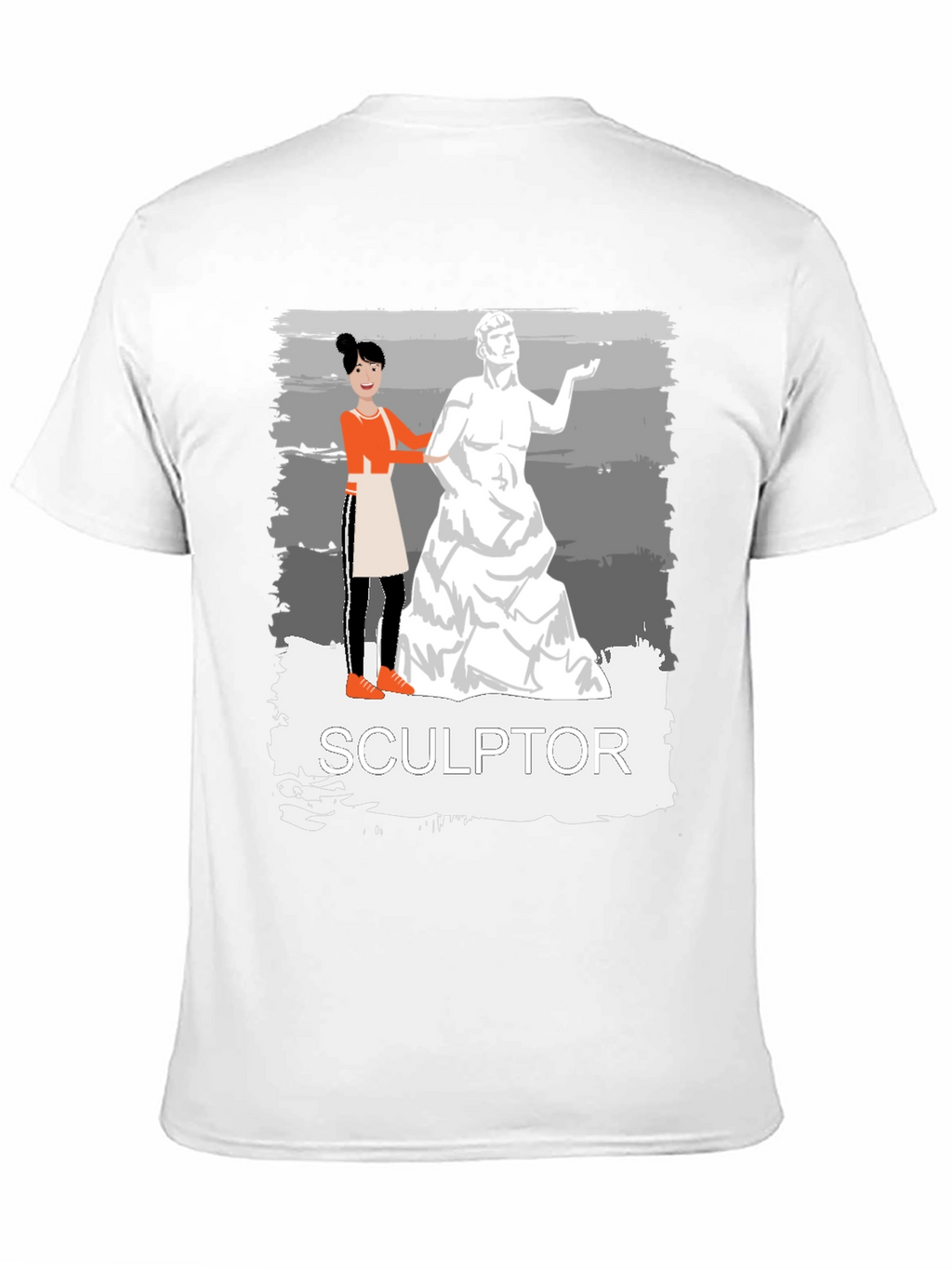 Sculptor Graphic Tee - Artistic Unisex T-Shirt