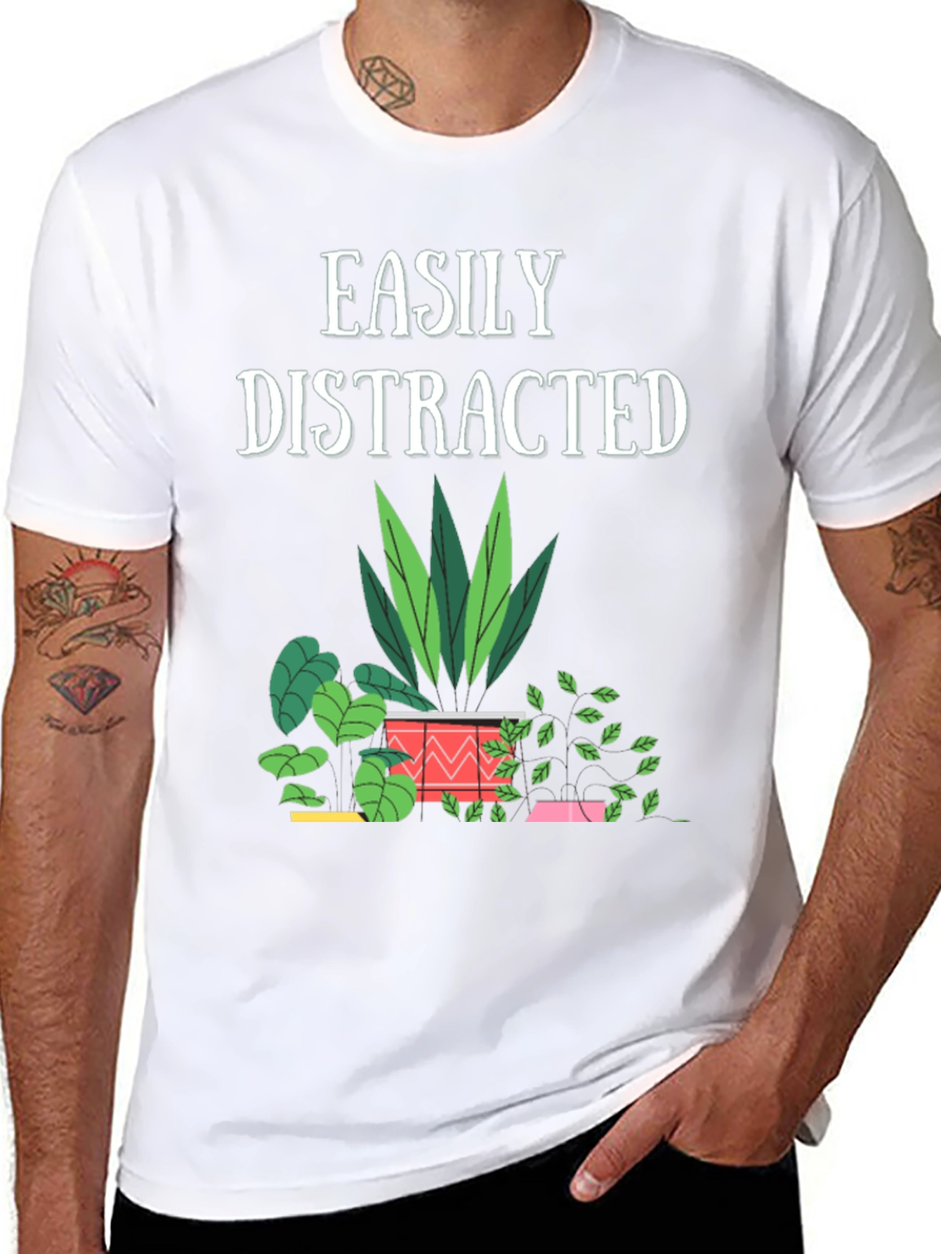 Easily Distracted Plant Lover T-Shirt