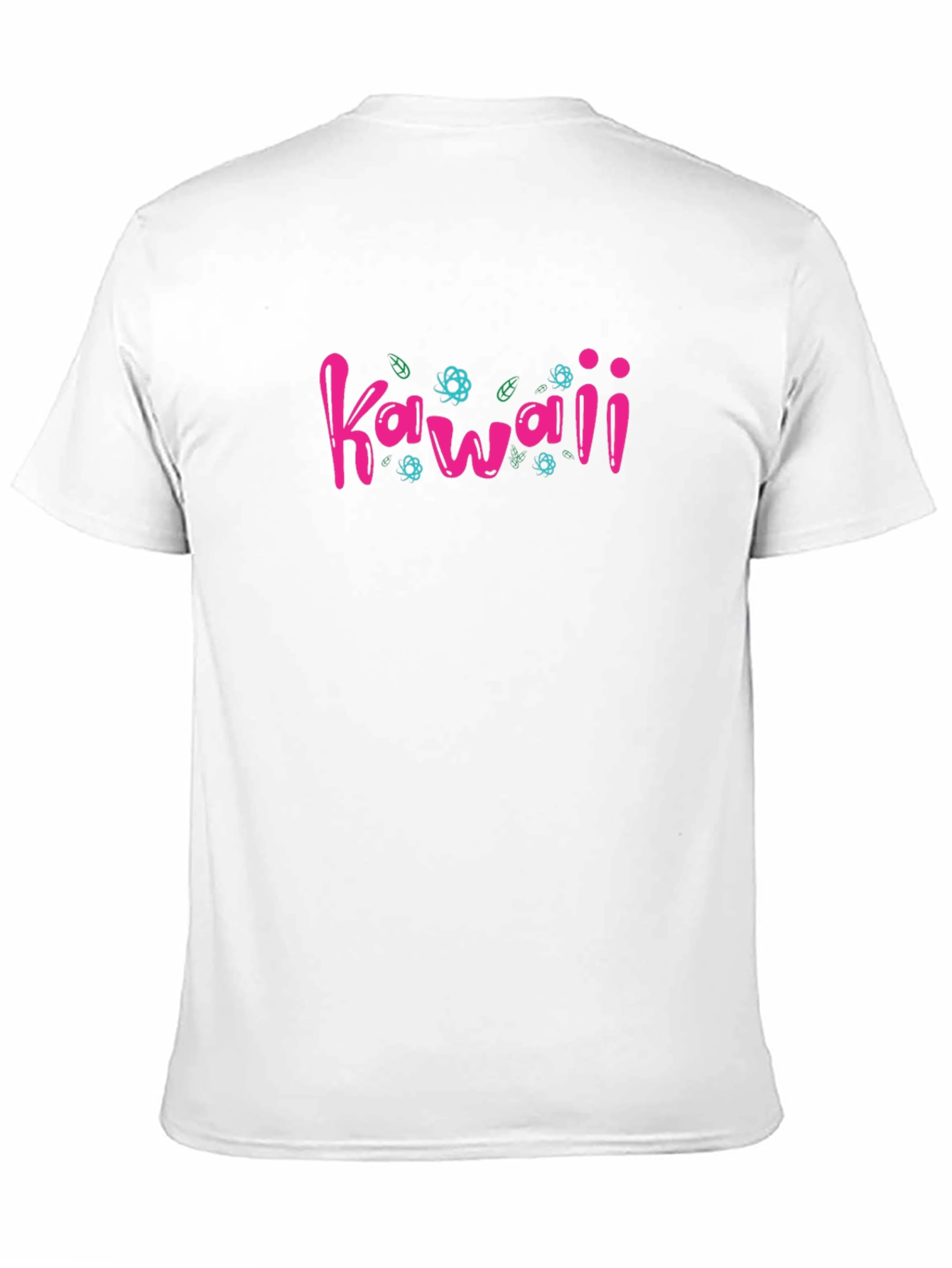Kawaii Graphic Print Black T-Shirt