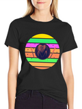 Festive Turkey T-Shirt - Retro Thanksgiving Style