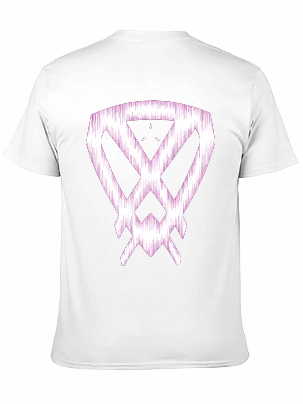 Abstract Graphic Print Black Cotton T-Shirt