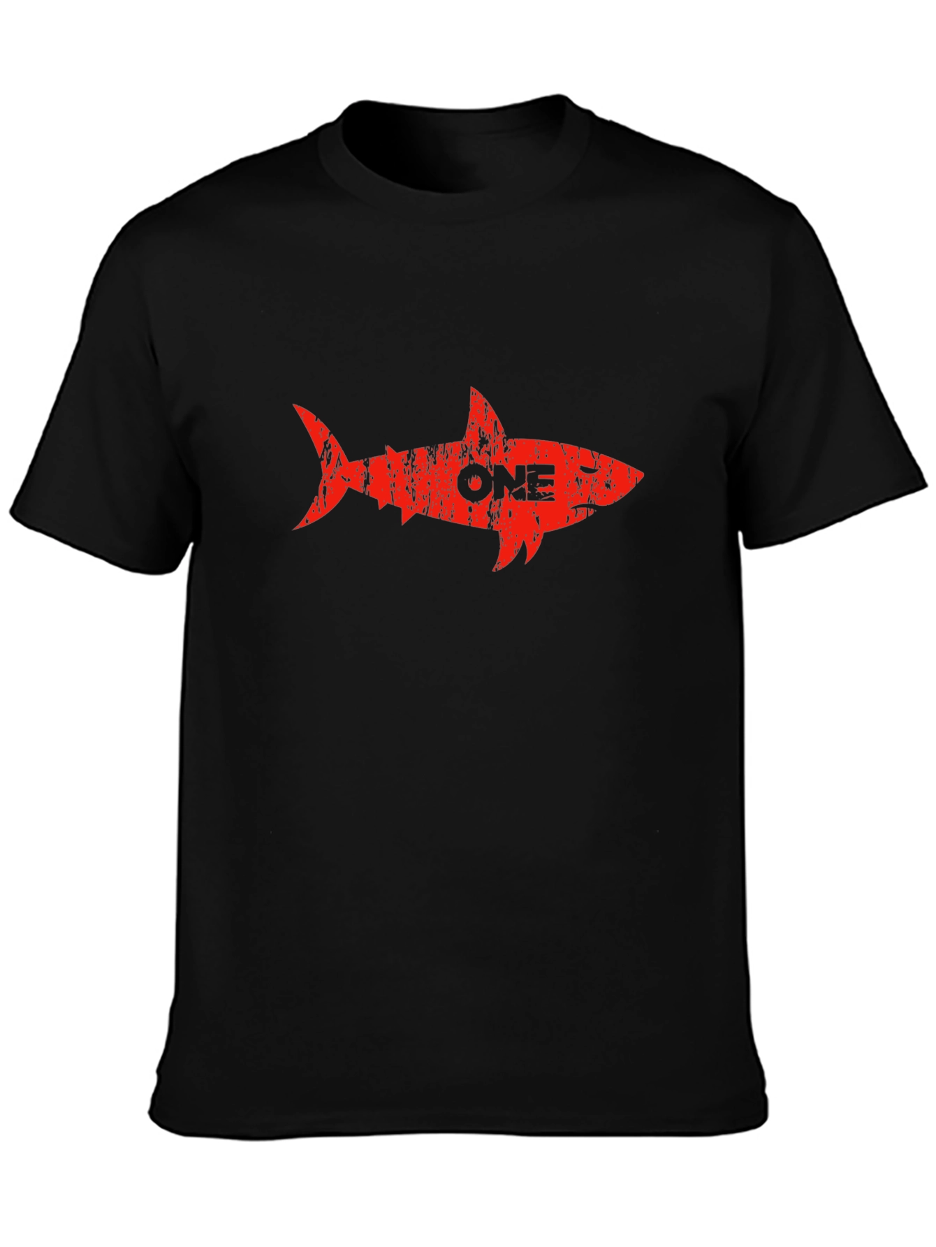 Red Shark ONE Black T-Shirt