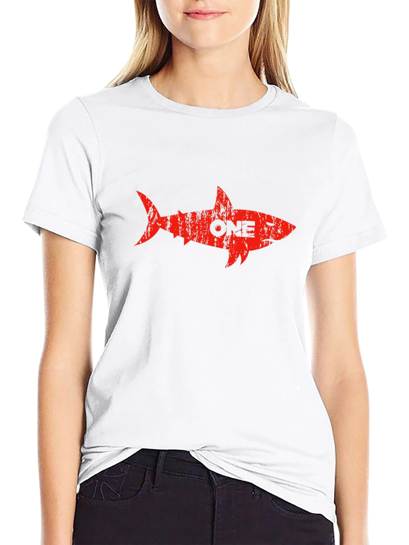 Red Shark ONE Black T-Shirt