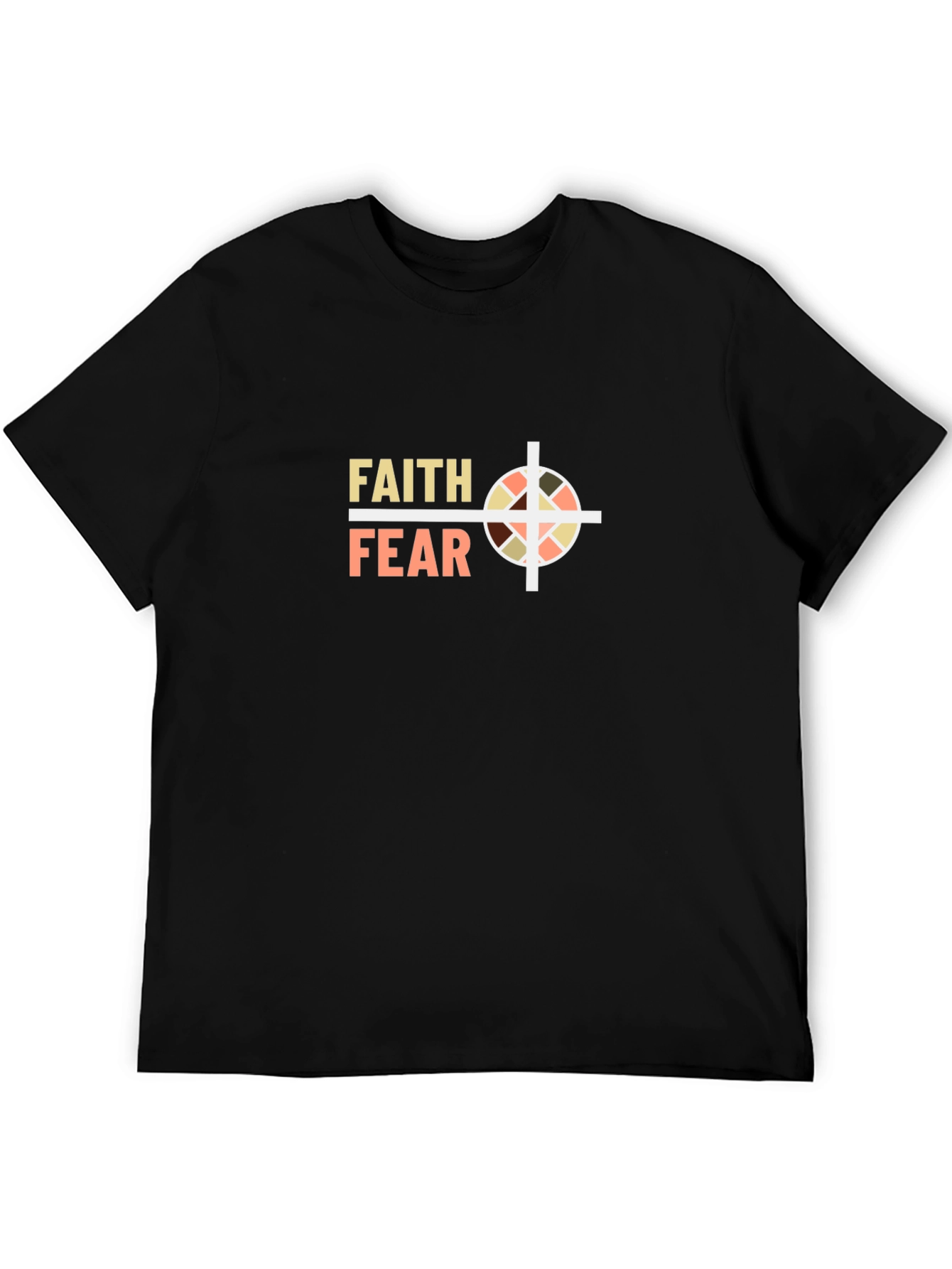 Faith Over Fear Graphic Tee - Unisex Black T-Shirt