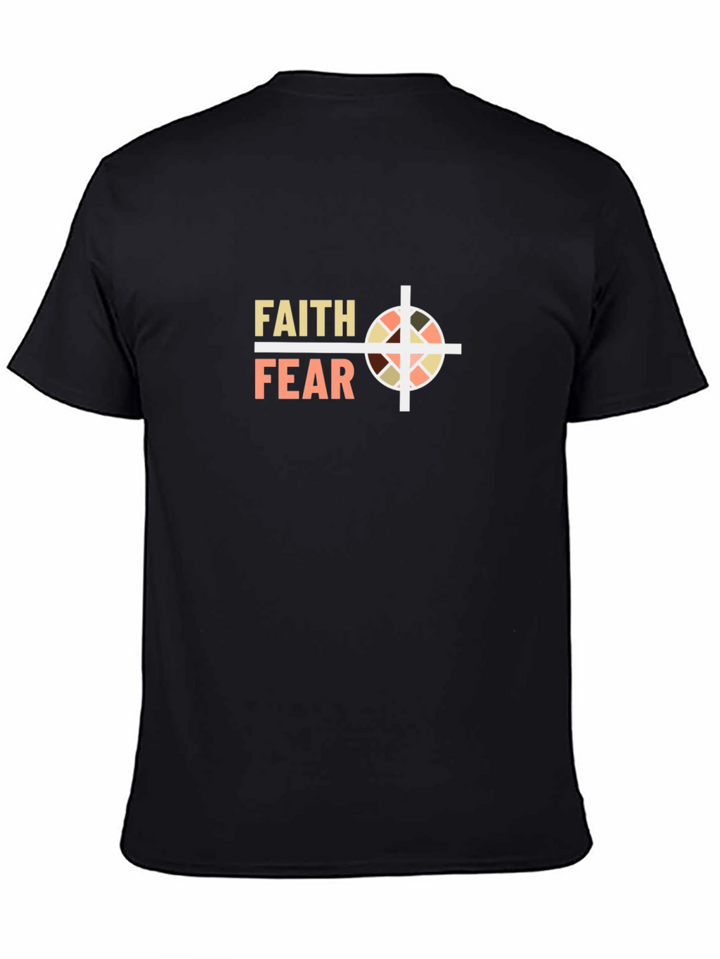 Faith Over Fear Graphic Tee - Unisex Black T-Shirt