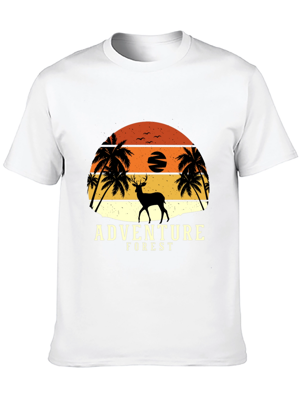 Adventure Forest Graphic Tee - Nature Inspired T-Shirt