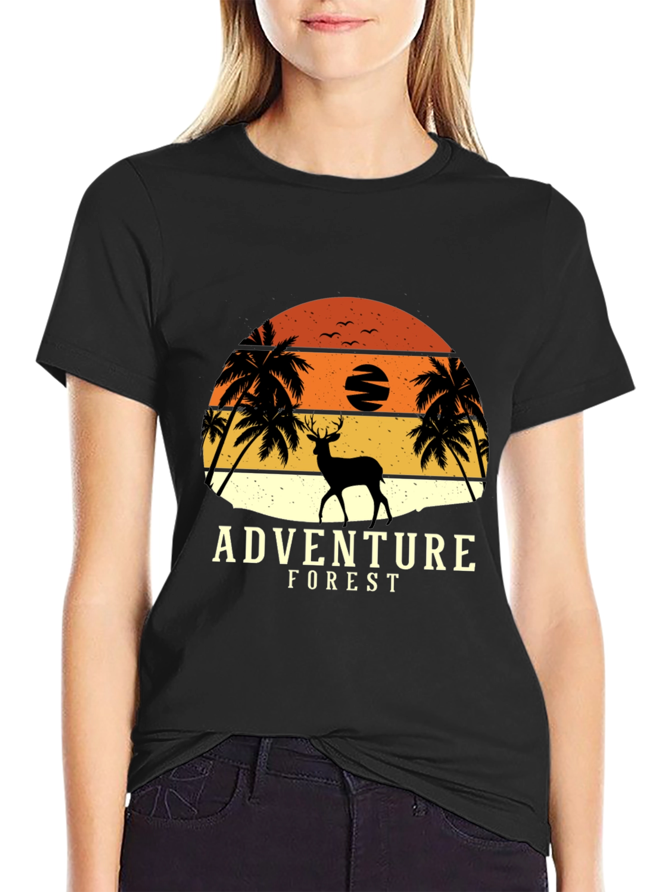 Adventure Forest Graphic Tee - Nature Inspired T-Shirt